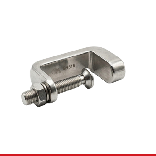 450B0400 HEAVY BEAM CLAMP PLAIN FINISH SIZE 4 (FLANGE WIDTH = 7 - 15" / MAX 3/4" THICK)